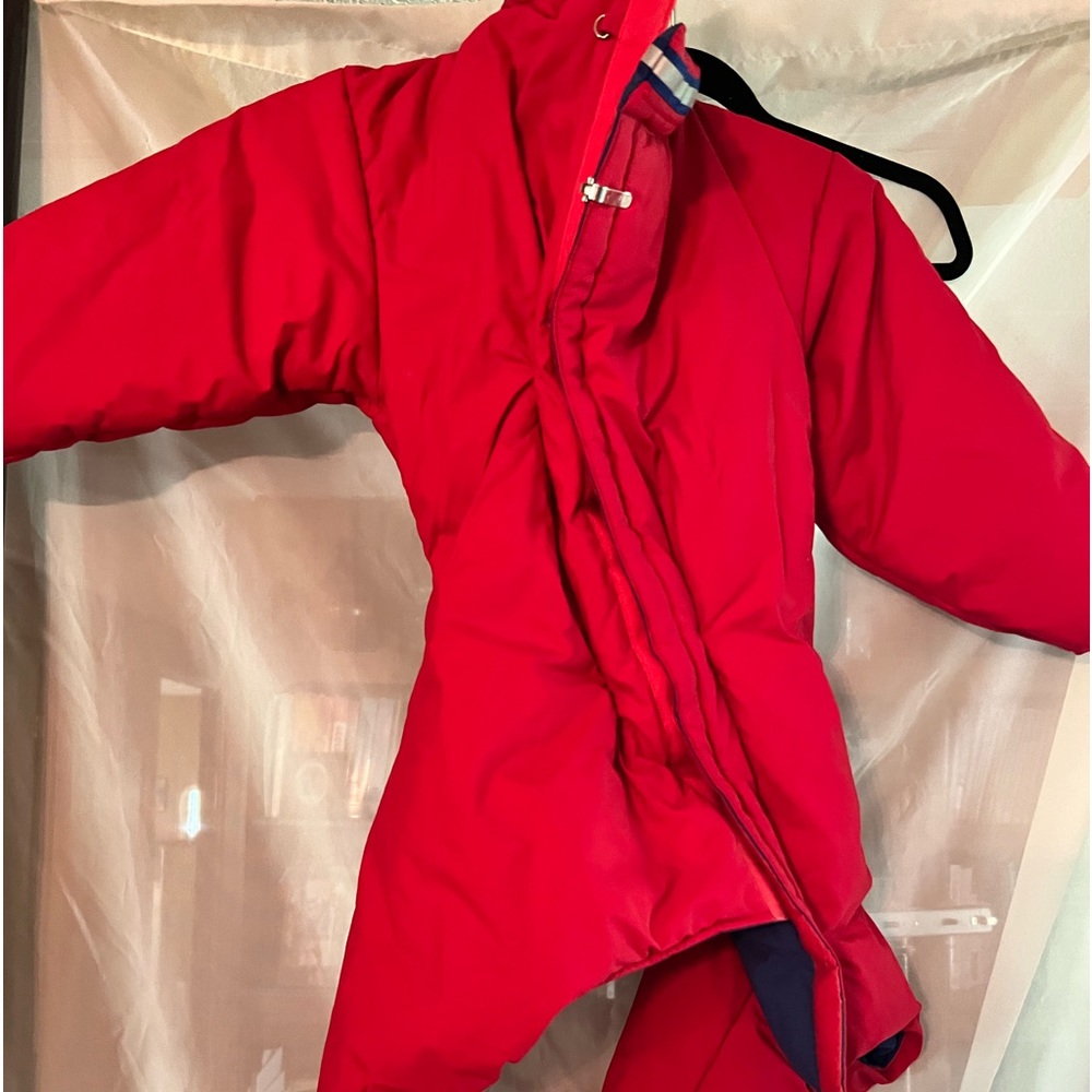 Dog snow suit